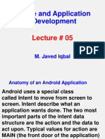 Android Development Slides Lec 05 GCUF