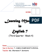 English 7 - Week 4