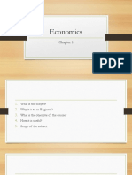 Economics Chapter 1