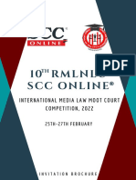 10th Rmlnlu-Scc Online 2022 Brochure