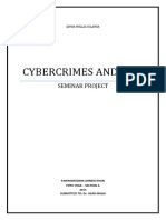 Cyber Crime and Law