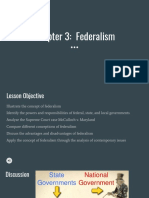 Chapter 3 - Federalism (Online) Updated