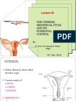 Uterine Cycle...... 2019