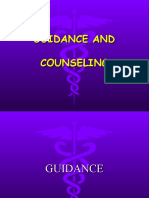 Guidance and Counseling