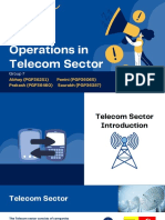 Service Operations in Telecom Sector