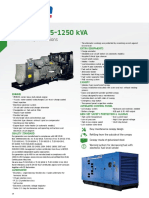 PERKINS 825-1250 kVA: Technical Specifications