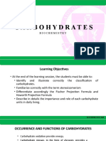 Carbohydrates: Biochemistry