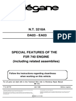 N.T. 3218A DA03 - EA03: Follow The Instructions Regarding Cleanliness When Working On This Vehicle