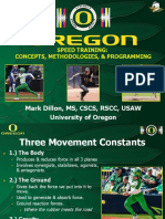 MarkDillon UO SB SpeedTrainingConcepts, Methodologies, ProgrammingSessionII