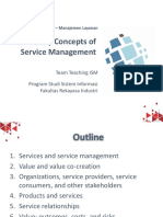 Key Concepts of Service Management