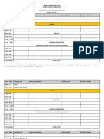 Weekly Home Learning Plan For Grade 12 TVL Week 4, Quarter 3 Day & Time Learning Area Learning Competency Learning Tasks Mode of Delivery