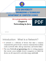 Chapter 6 Networking in Java