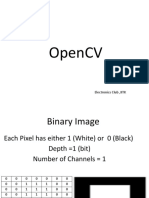 Opencv: Electronics Club, Iitk