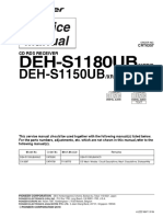 Deh-S1150ub - Xrme Deh-S1180ub CRT6357