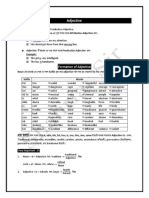 Formation of Adjective