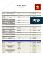 Rex Education REX Book Store Law Books Pricelist As of Feb 2 2022