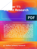 IGCSE Business Market Research Q & A