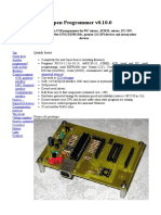 Open Programmer, An Open Source USB Programmer For PIC, ATMEL AVR, I2C-SPI-MicroWire-OneWire-UNIO EEPROM