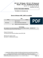 CR 10-X / CR Reader / CR 12-X / CR Advanced Reader / CR 15-X / CR Multiformat Reader