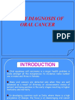 Early Diagnosis Oral Cancer