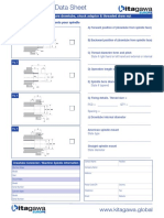 Spindle Nose Data Sheet For Chuck