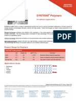 Syntran Polymers: Product Range For Polymers