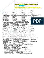 Practice Test 0611 + Chuyên Đề: Modal Verbs