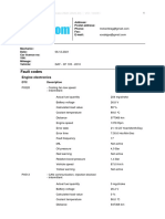 Fault Codes: Engine Electronics