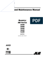 N - 20AM, 25AM, 30AM, 36AM, 41AM (ANSI) - JLG - Service - English