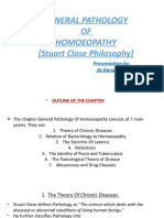 General Pathology OF Homoeopathy (Stuart Close Philosophy) : Presentation By-Dr - Kanupriya