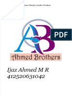 IJAZ AHMED M R - Business-Plan-Of-Leather-Products