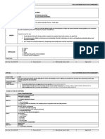 OBTL Plan FSM 312:bartending and Bar Service Management