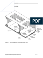 B.5.2 Bulk Carrier Structure Details: Figure B.5.2: Typical Midship Section Nomenclature For Bulk Carriers