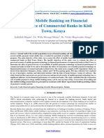 Effect of Mobile Banking On Financial Performance-921