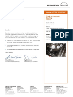 Check of Camshaft Coupling: Service Letter SL2012-567/AAB