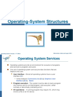 Operating-System Structures: Silberschatz, Galvin and Gagne ©2013 Operating System Concepts - 9 Edition