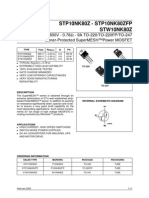 P10NK80ZFP - 800V, 9a