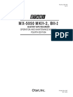 Hfe Otari Mx-5050 IV-2 Biii-2 Op Maintenance 4th Edition en