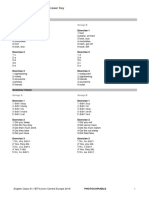 EC - A1P - Answer Key Unit 7