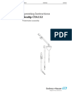 Operating Instructions Flexdip CYA112: Wastewater Assembly