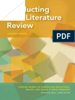 (Concise Guides To Conducting Behavioral, Health, and Social Science Research Series) Susanne Hempel - Conducting Your Literature Review-American Psychological Association (2019)