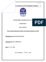 Citizenship Law Final Draft - 2017043 - Sem X