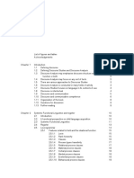 Discourse in English Language Education - Table - of - Contents