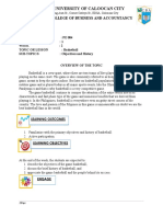 Module 1 Week 2 PE 004 Objectives and History in Basketball Darjay Pacheco