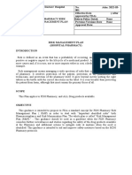 Pharmacy Risk Management Plan