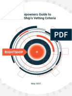 RightShip Shipowners Guide To RightShip VSL - VettingCr 2021