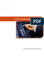 ATM Simulation Example: AG Software Engineering: Processes and Measurement