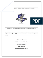 Principle of Joint Liability Under The Indian Penal Code