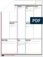 Opportunity Canvas: Users & Customers Problems Solution Idea User Metrics