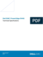 Dell Emc Poweredge R440: Technical Specifications